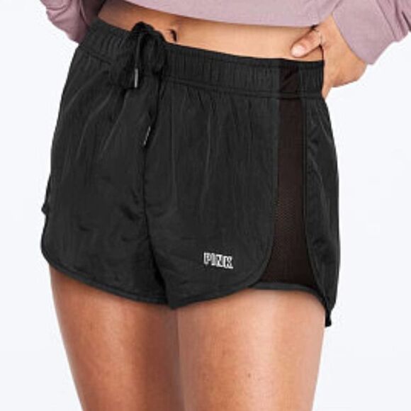 PINK BY VICTORIA'S SECRET SPORT BLACK SHORT - Picture 2 of 2